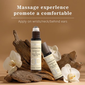 น้ำมันหอมระเหยไม้จันทน์แบบโรลออน บรรเทาความเครียด น้ำมันหอมระเหยอโรมาเธอราพี ป้องกันอาการง่วง เพิ่มความสดชื่น กระตุ้นสมอง - Product Image 4