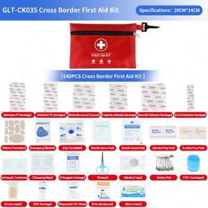 Kit de Supervivencia Portátil para Aventuras al Aire Libre con Logotipo Personalizado, Juego de Primeros Auxilios de Nailon Impermeable al por Mayor, Esencial para Senderismo y Camping - Product Image 3