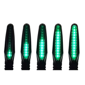 Ece chứng nhận 12V LED tín hiệu rẽ ánh sáng màu vàng & hổ phách chỉ số blinker an toàn cưỡi xe máy hệ thống chiếu sáng - Product Image 2