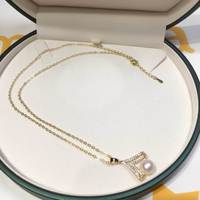 Colliers et pendentifs en perles d'eau douce, bijoux et cadeaux Miuxi Blanc Grade AAAAA/AAAA, chaîne de pull, fourniture pour diffusion en direct