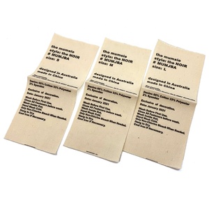 100% <span class=keywords><strong>cotton</strong></span> hữu cơ rửa chăm sóc thành phần Nhãn rất rẻ thân thiện với môi thương hiệu logo quần áo Chăm Sóc bông in nhãn - Product Image 6