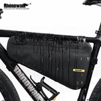 Sac de cadre de vélo Rhinowalk 4L, sac étanche Triangle TubBike pour sac de vélo de montagne Gravel