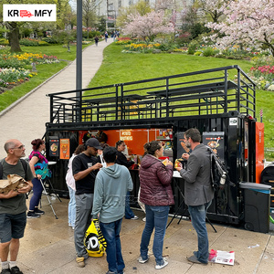 Contenedor Galvanizado Portátil, Cafetería Móvil, Bar, Restaurante de Comida Rápida, Remolque de Equipamiento de Cocina - Product Image 6