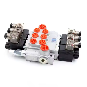 Vanne directionnelle monobloc à solénoïde 3 bobines P40-DKL avec verrouillage simple, 40L/min 250bar, Vente directe usine, Fabricant et fournisseur mondial - Product Image 1