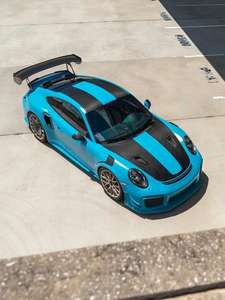 ฟิล์มใสหุ้มรถยนต์คริสตัลมิอามี่บลู PET PPF คุณภาพสูง เกรดพรีเมียม แบบม้วน ติดตั้งง่ายด้วยกาวในตัว เงาเปล่งประกาย เปลี่ยนสีได้ ฟิล์มซ่อมแซมตัวเองได้ ป้องกันรังสียูวี/อินฟราเรด 90% - Product Image 2