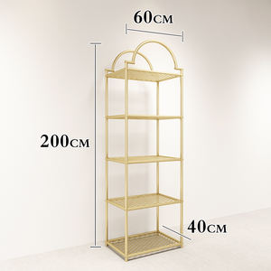 Commercio all'ingrosso per bambini e donne negozio di abbigliamento cremagliera per vestiti vestiti in oro di esposizione per bambini - Product Image 6