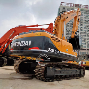 Excavadoras de cadenas Hyundai 220LC-9S usadas de buena calidad en stock. Excavadora de segunda mano Hyundai 220LC-9S barata en venta. - Product Image 1
