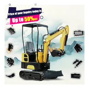 Hot Selling Product 1000kg Excavator Mini Agricultural Excavator Multifunctional Digger Mini Excavator 1 Ton