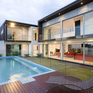 Extérieur <span class=keywords><strong>terrasse</strong></span> garde-corps en <span class=keywords><strong>verre</strong></span> sans cadre en acier inoxydable <span class=keywords><strong>balustrade</strong></span> - Product Image 2