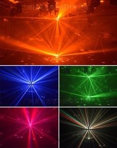 DJ Starburst simulatore di sfere a specchio magico con testa mobile Dj Light effetto luce a LED sfera di luce Multi colore per festa da discoteca - Product Image 3