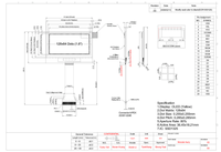 Módulo OLED de 1.6 pulgadas 128x64 SSD1325 LCD pequeño con interfaz SPI I2C, pantalla OLED amarilla