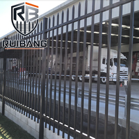 Sistema de Vallas Tubulares de Acero Ruibang con Puertas Personalizadas para Compradores de Proyectos en Australia