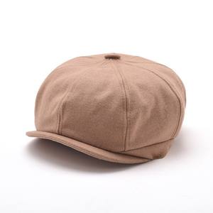 2025 nouveau Style britannique haute qualité laine lumière luxe mode huit panneau quatre saisons gavroche chapeau bérets pour unisexe - Product Image 6