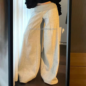 Biểu Tượng Tùy Chỉnh Cao Eo Phụ Nữ loe Quần Quan Hệ Nhân Quả Lỏng Jogger Mồ hôi Cho Phụ Nữ - Product Image 2