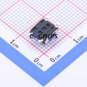 YTS-E006-2C Tactile Switch SMD Switch Single Pole Single Throw Round Button 2.5N Vertical Mount - Product Image 2