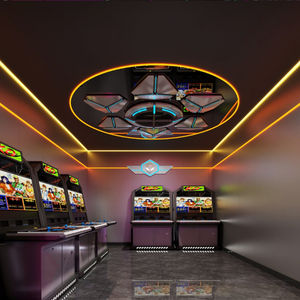 Lampes LED modulaires RGB de style Esports/Fantasy, contrôle par application, fonctionnalités DIY, corps en PVC pour bars, KTV, hôtels, éclairage d'ambiance complet - Product Image 1