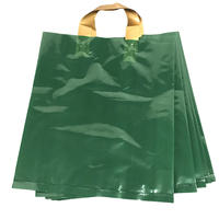 Sacs en plastique transparent avec poignées sac à provisions recyclable avec poignée en plastique sacs fourre-tout en plastique écologiques personnalisés lourds