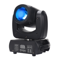 Lyre 120W Mini Sharpy Beam tête mobile RGBW LED équipement d'éclairage de scène KTV DJ Disco Gobo couleur blanche 100W puissance DMX512 contrôle