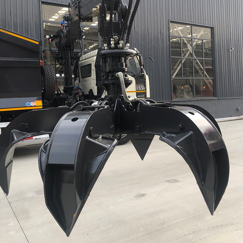 Truck Mounted 1600kg Steel Scrap Grabber