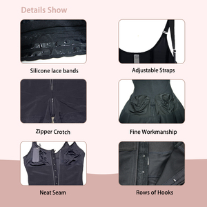 Fajas colombiennes post-opératoires très populaires sur TikTok, body gainant pour <span class=keywords><strong>femme</strong></span>, <span class=keywords><strong>gaine</strong></span> amincissante ventre plat, corset féminin - Product Image 6