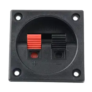 Usine directe 4 voies haut-parleur borne Clip fil bloc Audio haut-parleur boîte de jonction en plastique borne