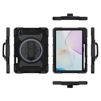 Casing tugas berat untuk Huawei MatePad 11.5 inci 2025 2026 dengan tali bahu dan penyangga putar 360 derajat