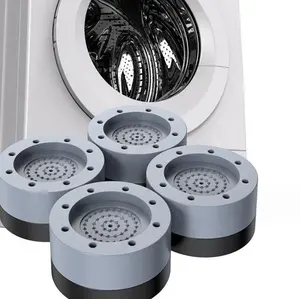 Máquina de lavar roupa pé pad / universal ajustável anti derrapante e à prova de choque pad/geladeira base e Noise Rubber Pés