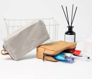 Trousse de maquillage personnalisée voyage étanche Dupont papier trousse de toilette pochette Tyvek sac cosmétique - Product Image 2