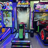 Simulateur de course de moto, jeu d'arcade moto, machine de course à monnayeur, jeu de course de moto dynamique, simulateur de course d'arcade