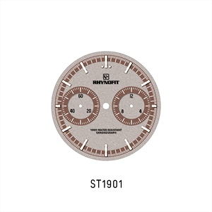 High-end Super luminoso BGW9 Logo personalizzato gabbiano ST1901/1902 cronografo con superficie sabbiata quadrante con 2 Sub-quadranti - Product Image 6