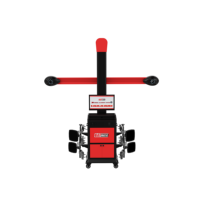 GATmatic, Equipo de Alineación de Ruedas Automático 3D de Alta Precisión, Certificado CE, Juego Completo, Móvil, con Base de Datos Gratuita