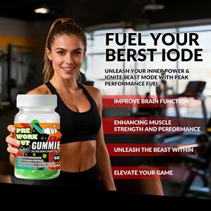 Integratore Pre-Allenamento in Gommose con Creatina per Migliorare la Concentrazione e l'Endurance, Etichetta Privata - Product Image 6