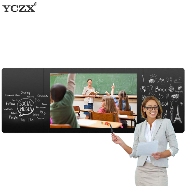 65 - 86 Inch IR Touch Screen Nano Interactive Blackboard School Electronic Blackboard with All in One Pc