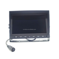 Écran LCD TFT 9 pouces pour voiture à 4 canaux, affichage à 4 broches, 12V, 24V, 1024x600p, vente en gros