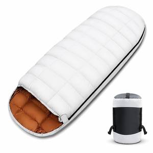 Sac <span class=keywords><strong>de</strong></span> compression pour sac <span class=keywords><strong>de</strong></span> couchage type enveloppe, en nylon, écologique, avec rembourrage en duvet <span class=keywords><strong>de</strong></span> canard, léger et portable, pour camping, randonnée et activités <span class=keywords><strong>de</strong></span> plein air - Product Image 1