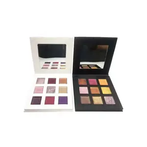 Top 2024 wasserdichte 9-farben-lidschatten-palette mit niedrigem MOQ lidschatten-palette eigenmarke