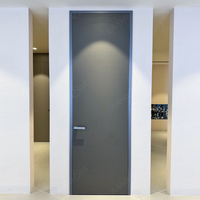 Nouvelles Portes Battantes Intérieures en Bois Peintes à Design Classique pour Maisons – Porte Battante Intérieure en Bois pour Chambre à Coucher