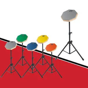 2022 Groothandel Hoge Kwaliteit Muziekinstrumenten 5 Kleur Rubber Practice Pad Drum Met Lage Prijs