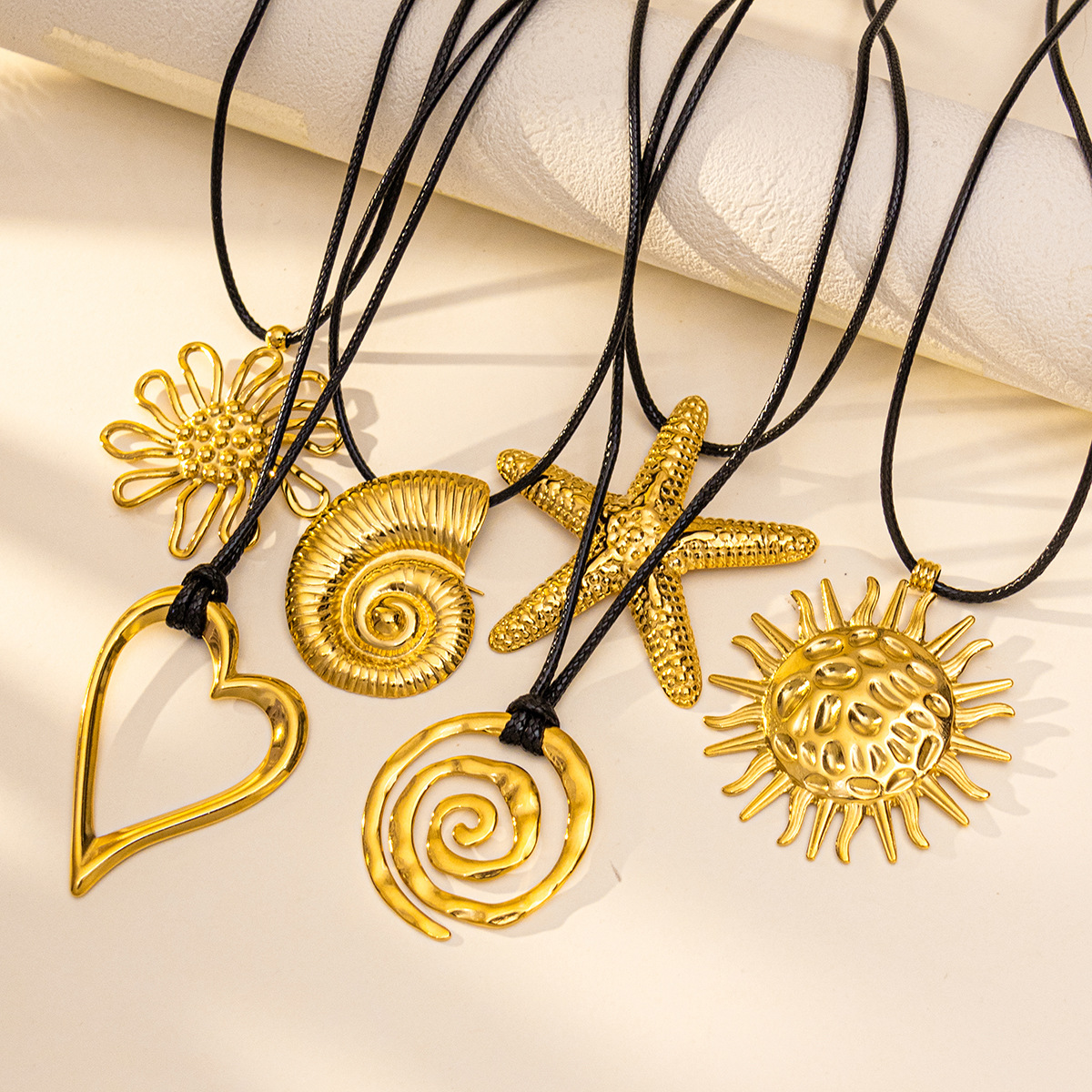 necklace pendant jewelry alloy exaggerated ocean