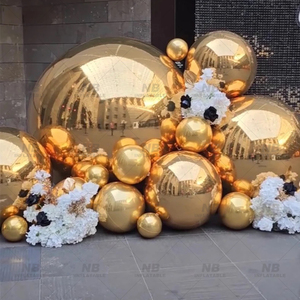 Esfera Inflable Plateada Gigante para Decoración Publicitaria, Bola de Espejo Reflectante, Globo para Festivales, Fiestas, Espectáculos, Discotecas - Product Image 6
