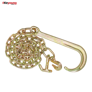 Keyoung <span class=keywords><strong>G80</strong></span> Nhà Máy Made 15 Inch Giả Mạo Hợp Kim Sắt J Móc Tow Chuỗi Kẽm Mạ Kết Nối Liên Kết Cho Khai Thác Mỏ Nâng - Product Image 4