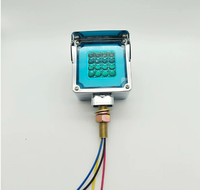 Nouveautés 12-24v violet bleu rouge vert ambre Double face carré camion feu latéral LED feu de position latéral pour remorque de Bus
