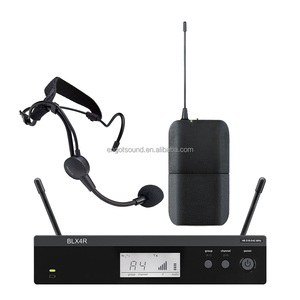 Sistema de Micrófono Inalámbrico UHF para Karaoke BLX24R BLX4R BETA58 <span class=keywords><strong>PG58</strong></span> Micrófono de Mano Metálico para Voces en Vivo y Karaoke - Product Image 4
