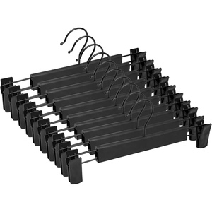 Nuevo Perchero de Plástico Tipo Boutique para Faldas y Pantalones con Pinzas Antideslizantes, Percha Doméstica para Ropa de Adulto, Soporte para Pantalones - Product Image 1