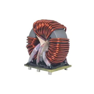 Inductor de chip de potencia toroidal, 200uh, 100a, núcleo magnético, modo común, choke, núcleo de ferrita de alta corriente