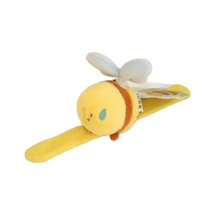 Tùy Chỉnh Dễ Thương Ít <span class=keywords><strong>Bee</strong></span> Đồ Chơi Sang Trọng Vòng Đeo Tay Cho Trẻ Em Cao-Giá Trị Sáng Tạo Kéo Dây Di Chuyển Búp Bê Với PP Bông Làm Đầy - Product Image 1