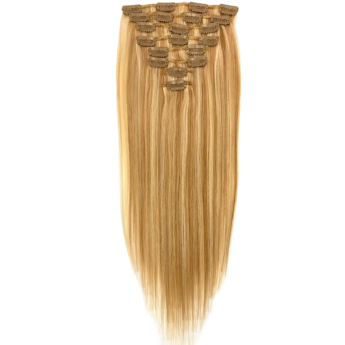 Double Drawn Double Hair Sets Clip On Remy Wholesale Price 100g 120g 160g 100g180g 210g 260g 280g Human Hair Clip In Extensions