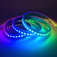 Éclairage décoratif Bande LED RGB Couleur blanche Ip30 144 pixels 5v Sk6812 Bande LED adressable RGBW Pixel LED RGBW RGB Rgbic Nw Cw Ww