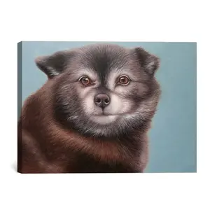 Pintura à mão de animais de estimação personalizada retrato do cão pintura a óleo da foto