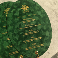 Vintage Dark Green Velvet Box Personalized Photo Wedding Invitation Box Save the Date QR Code Caja De Terciopelo Invitación Boda